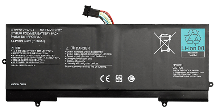 Remplacement Batterie De PortablePour FUJITSU FPB0281