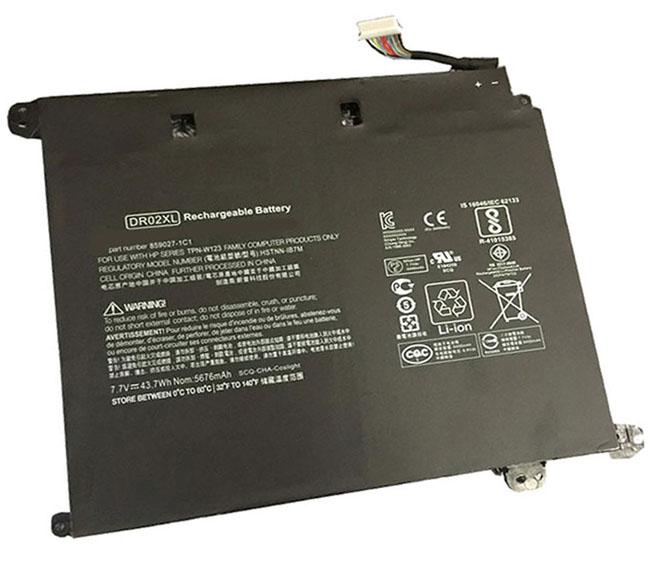 Remplacement Batterie De PortablePour HP DR02XL