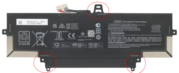 Remplacement Batterie De PortablePour HP EliteBook x360 1040 G8