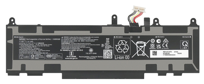 Remplacement Batterie De PortablePour HP EliteBook 860 G9