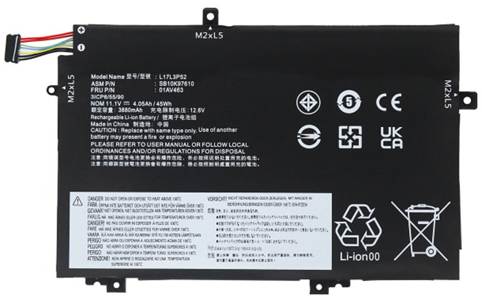 Remplacement Batterie De PortablePour LENOVO Thinkpad L490