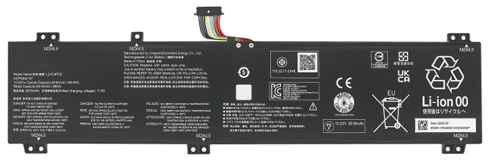 Remplacement Batterie De PortablePour LENOVO L21M4PC5